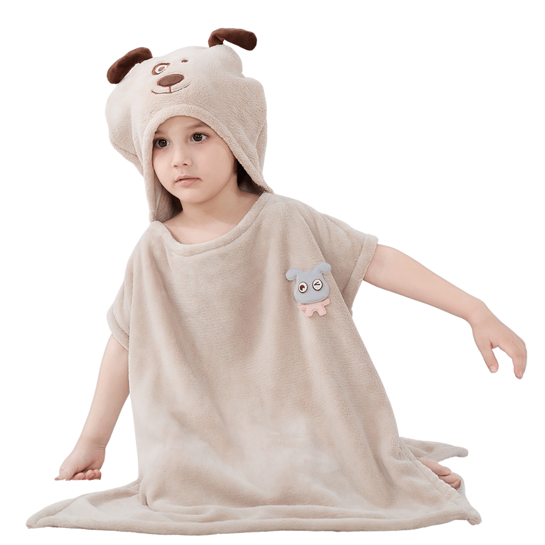 poncho de bain enfants