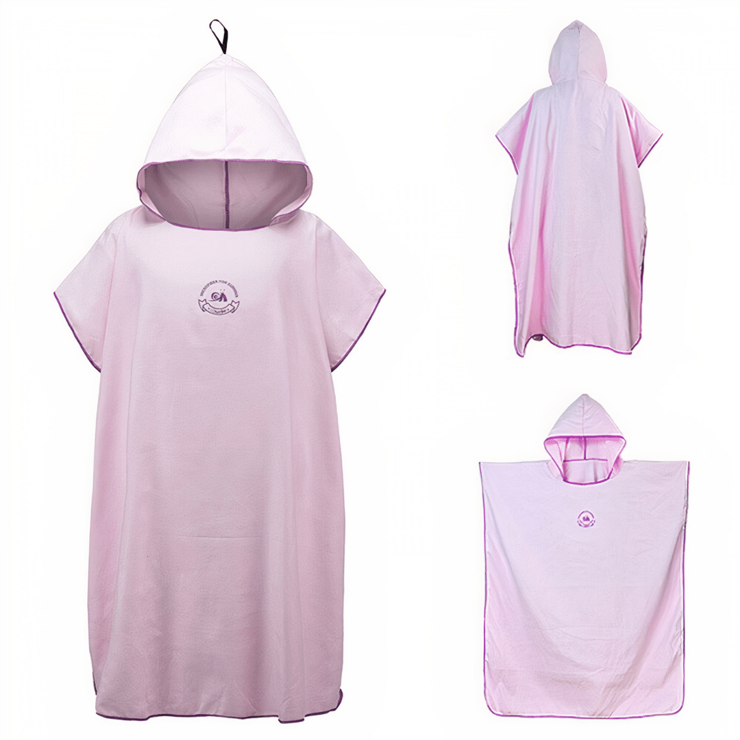 poncho de bain femme plage