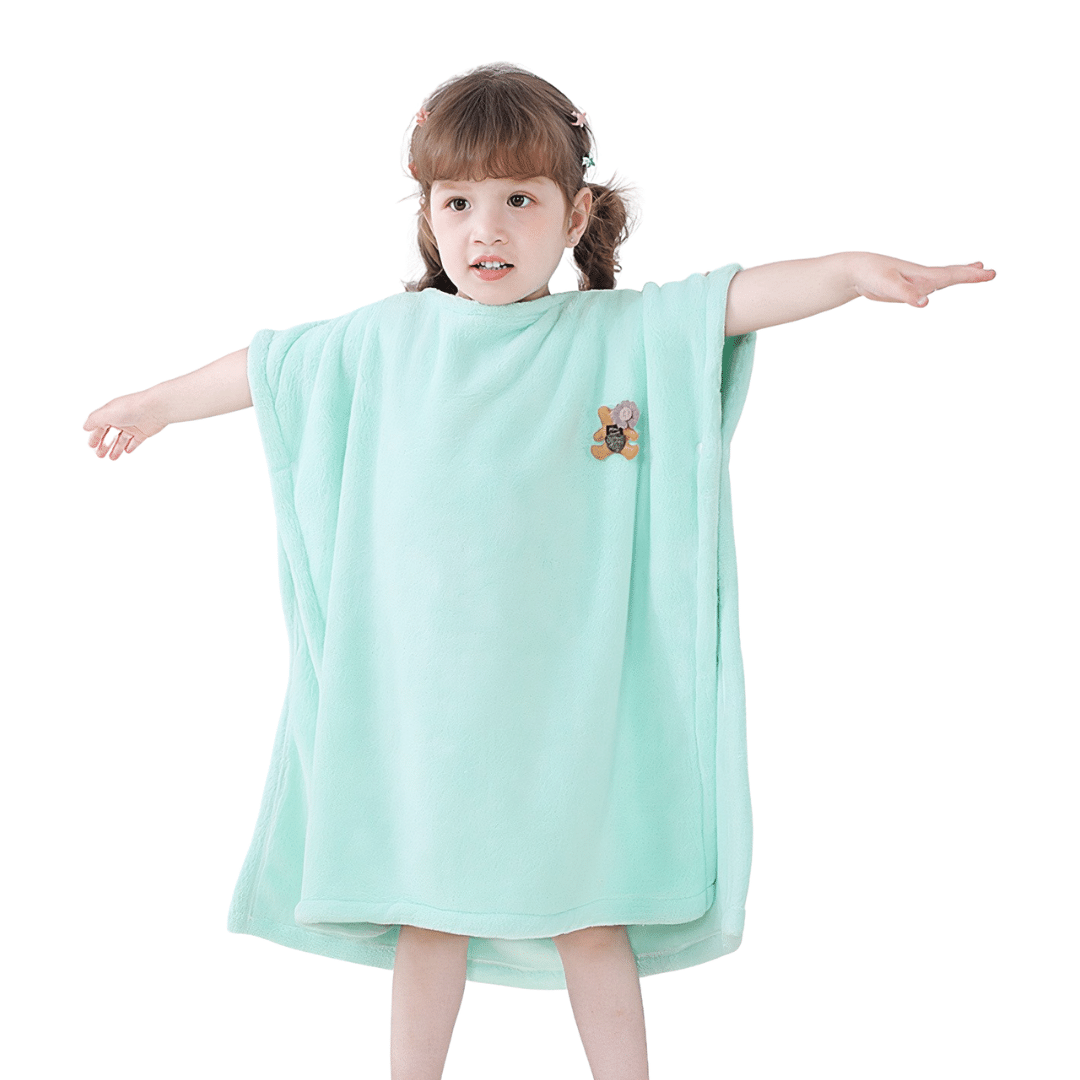 poncho de bain fille 5 ans