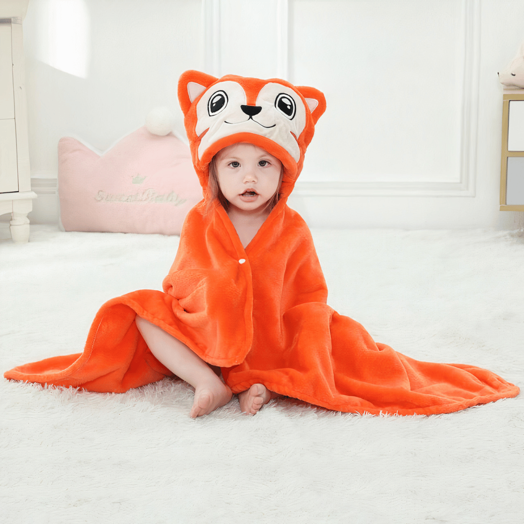 poncho de bain pour bébé