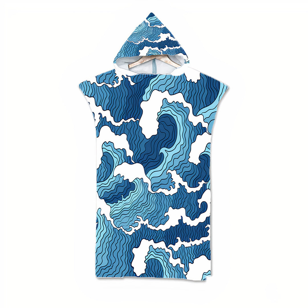 poncho de bain surf