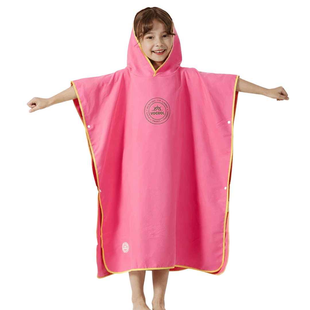 poncho de plage enfant