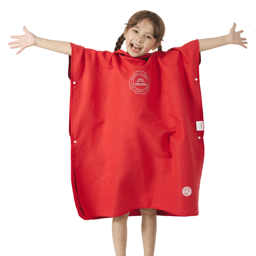 poncho de plage enfants