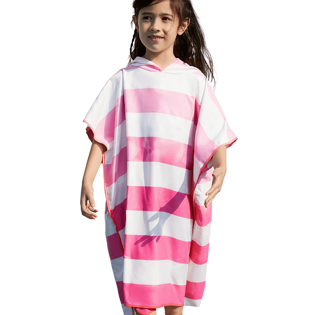 poncho de surf enfant