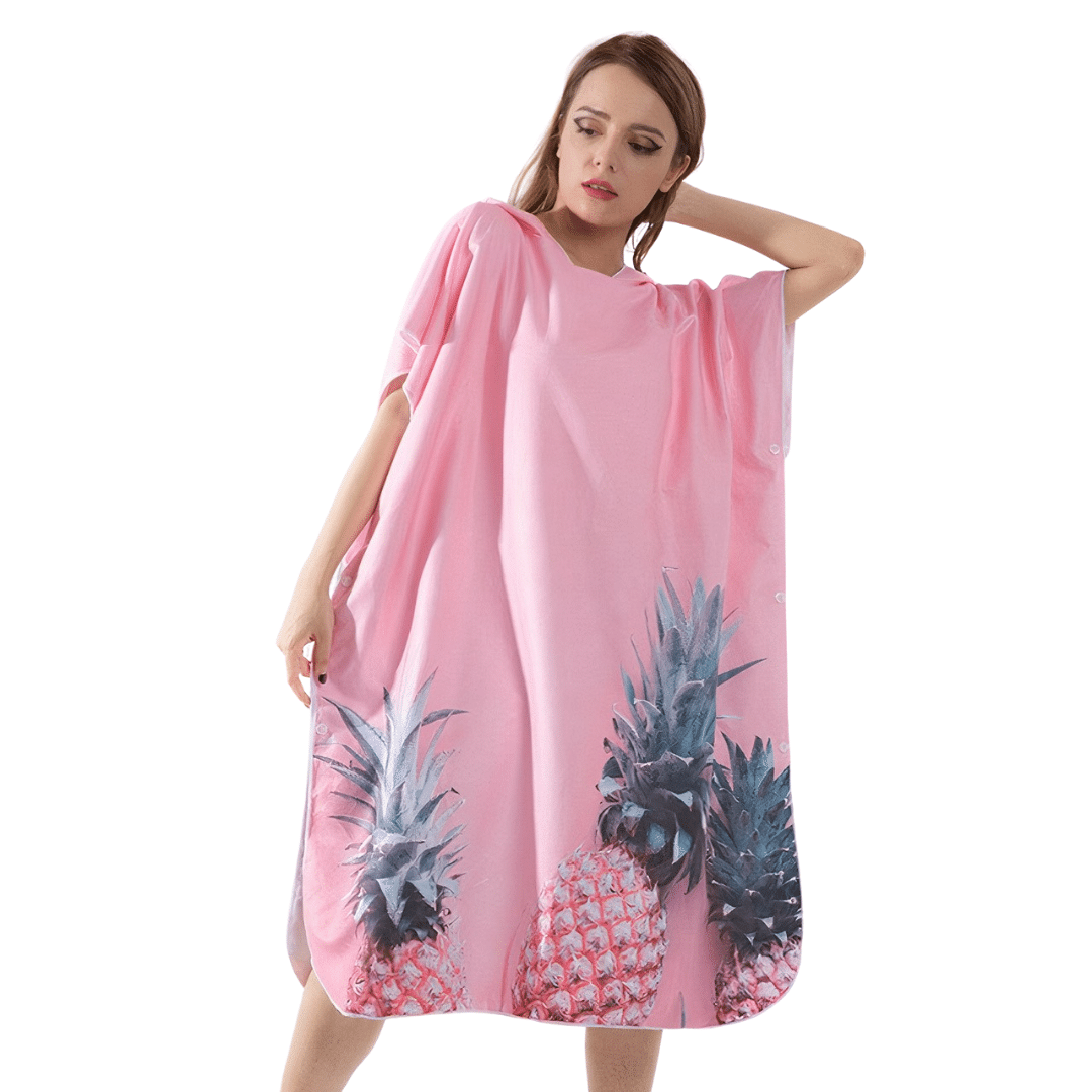 poncho de surf femme