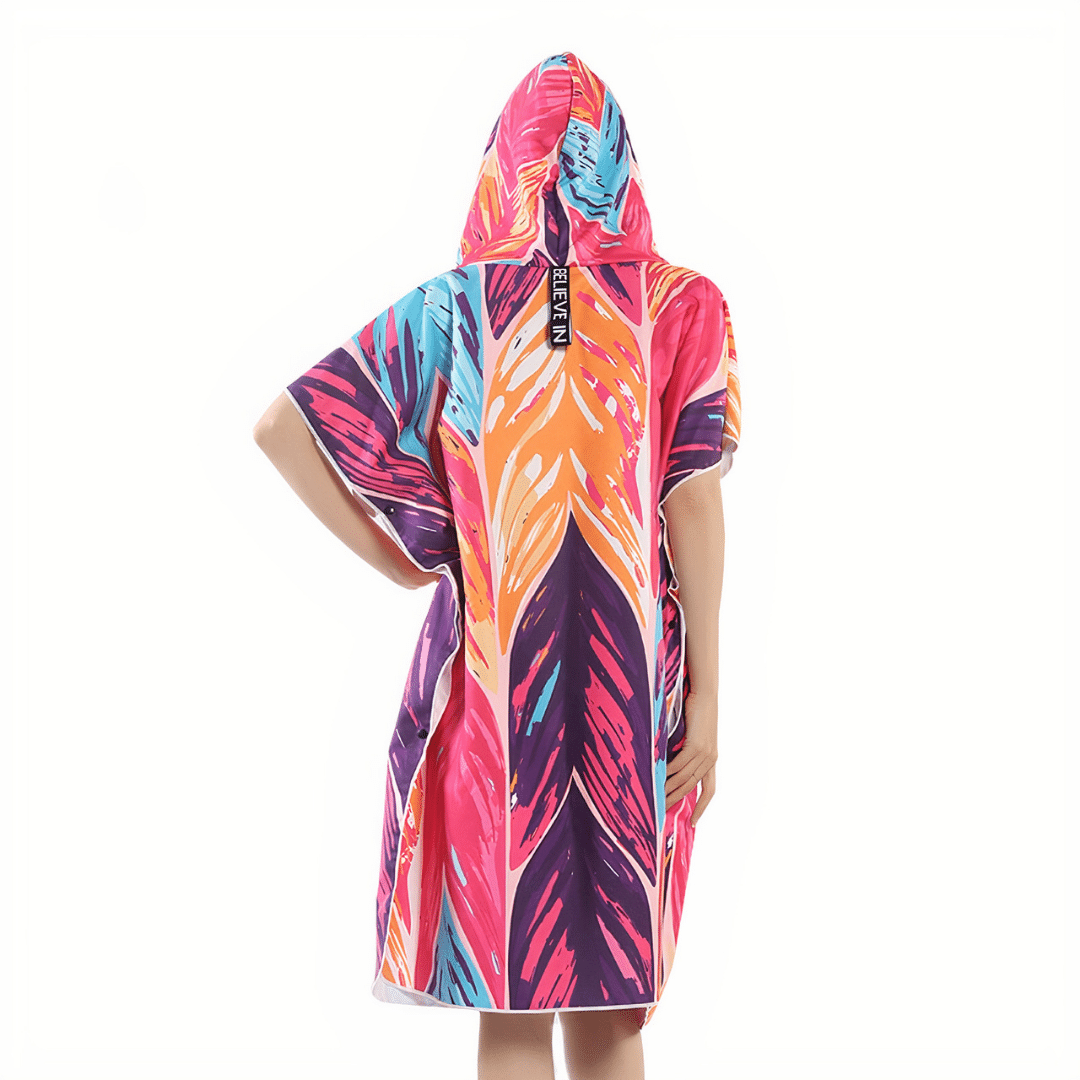 poncho eponge surf femme