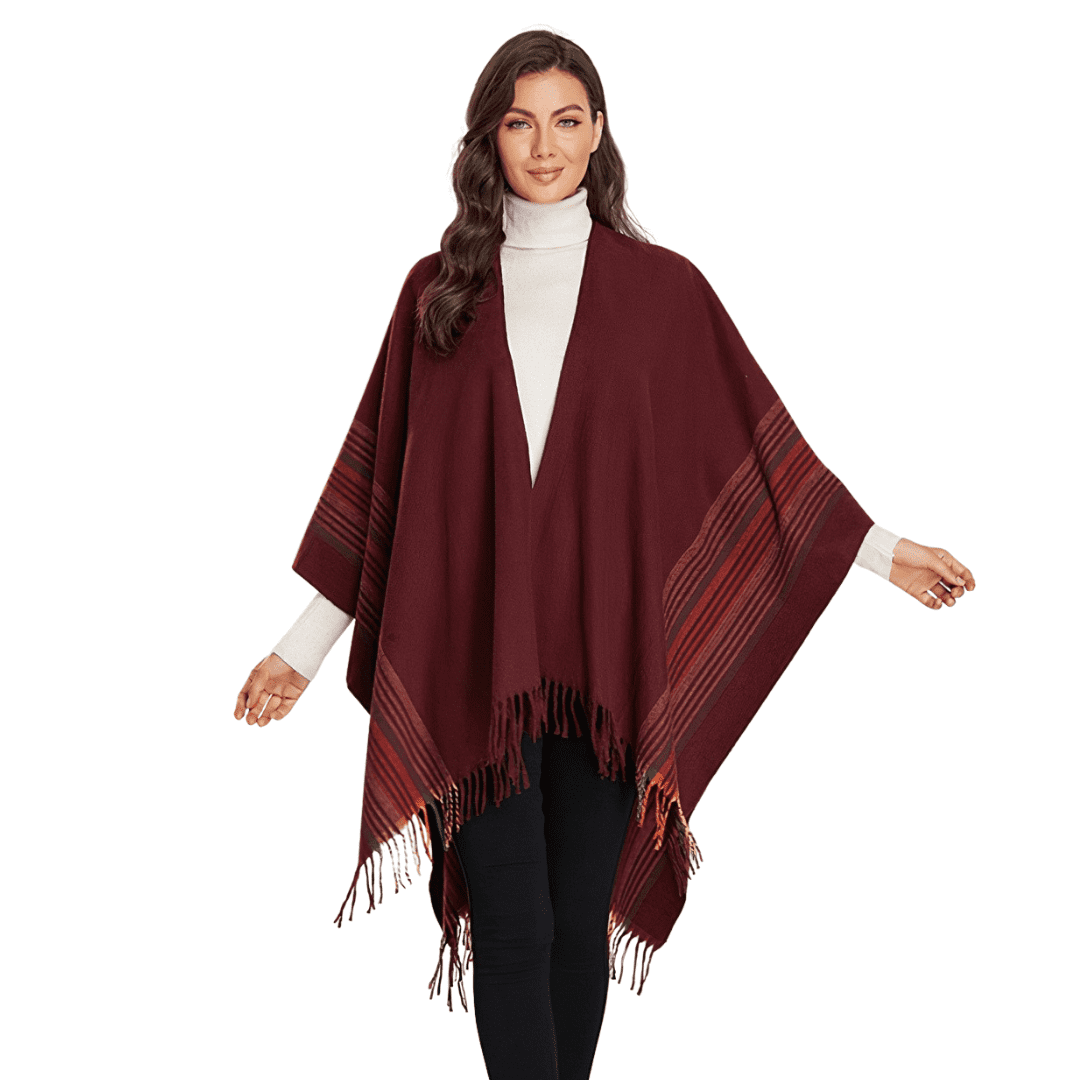 poncho femme tendance