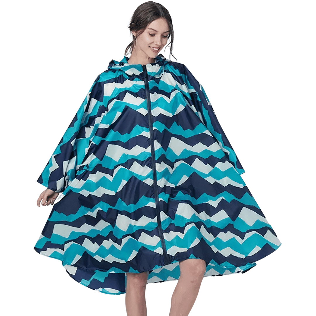 poncho pour la pluie femme