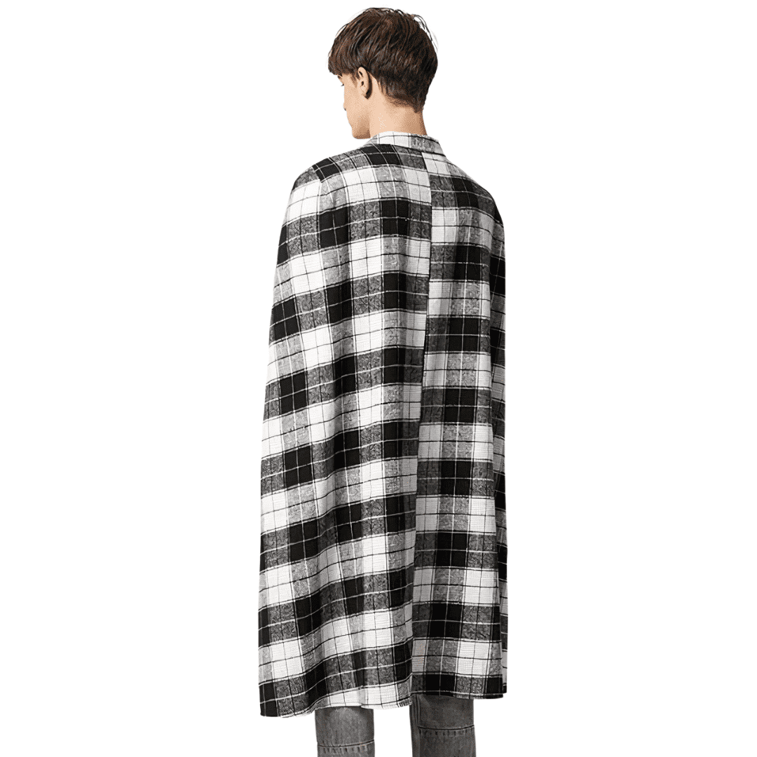 poncho très chaud homme