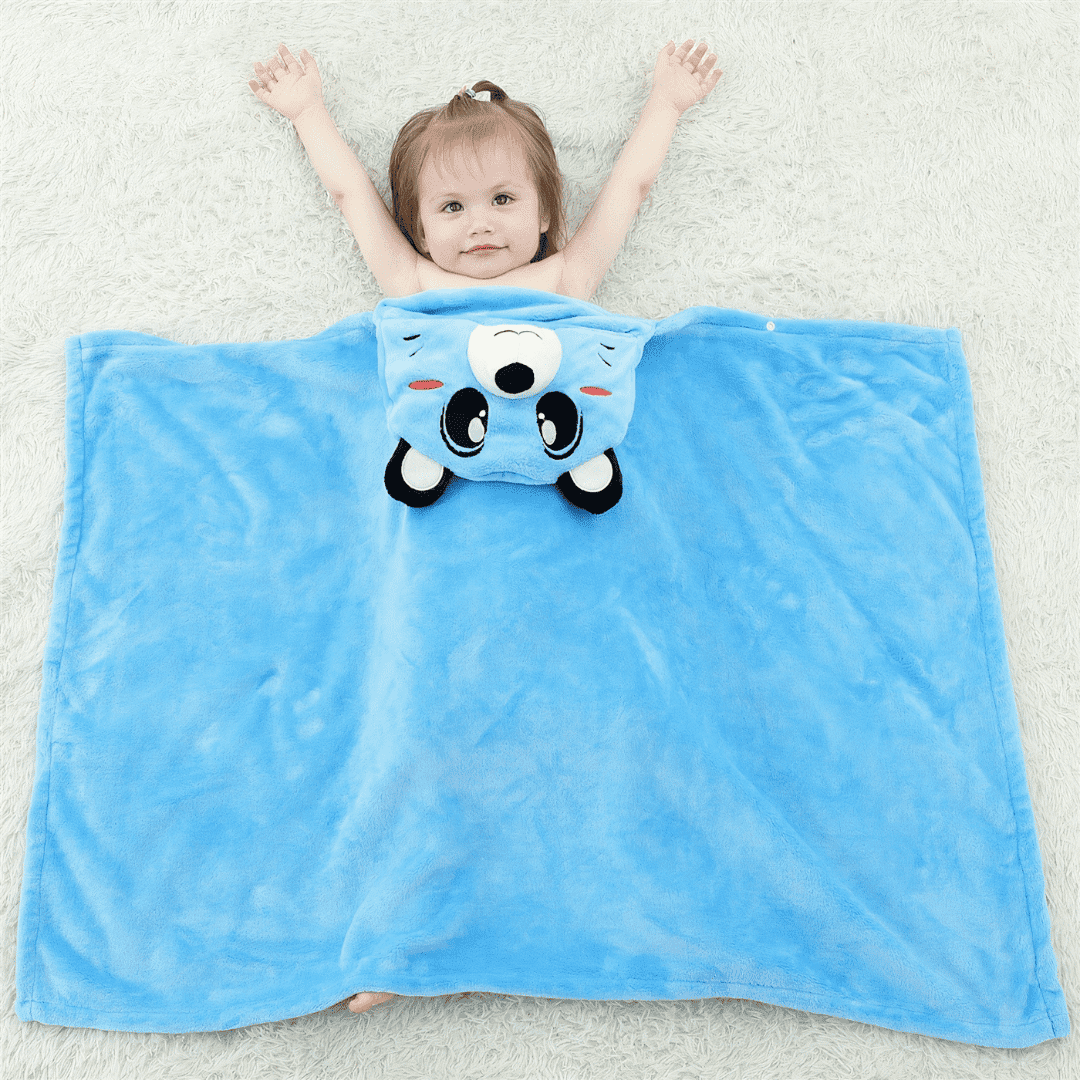 serviette poncho de bain bebe