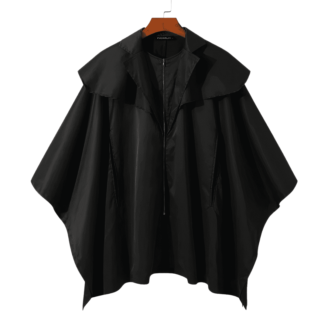 veste poncho hiver